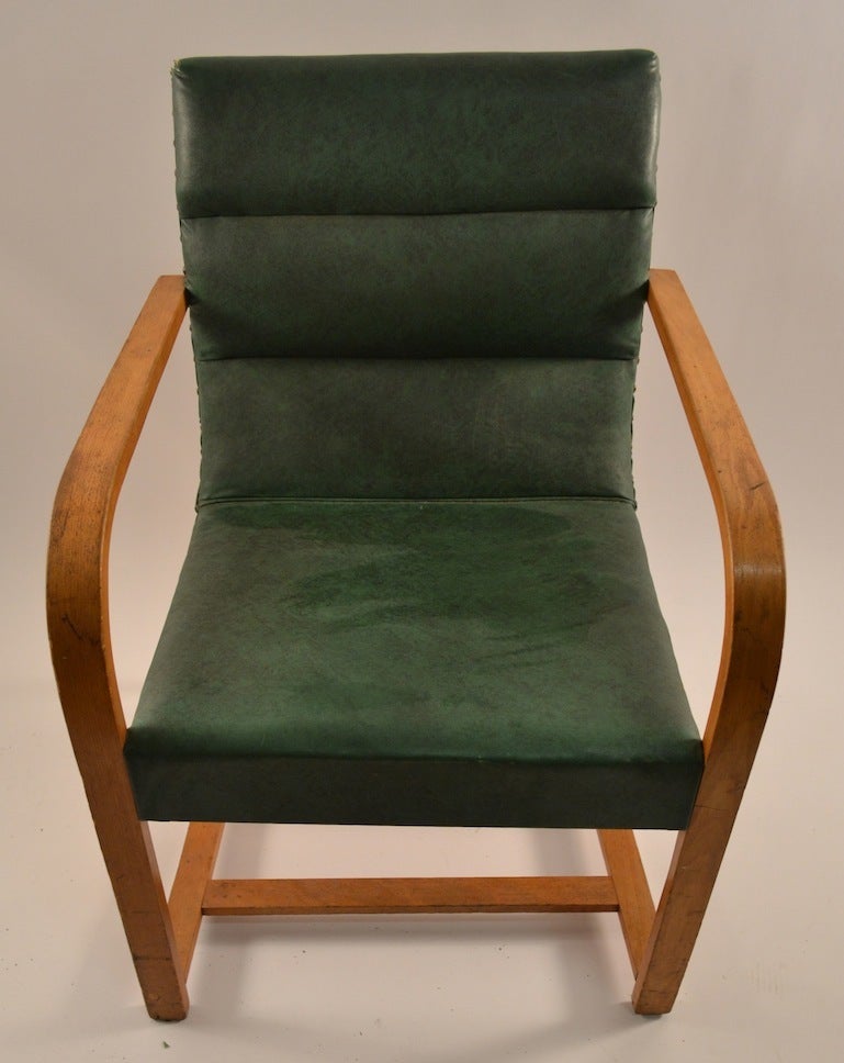 Art Deco Rohde Armchair for Heywood Wakefield