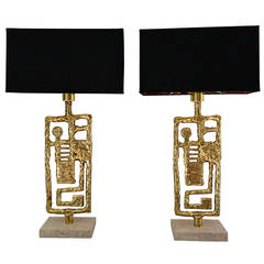 Angelo Brotto Pair of Table Lamps