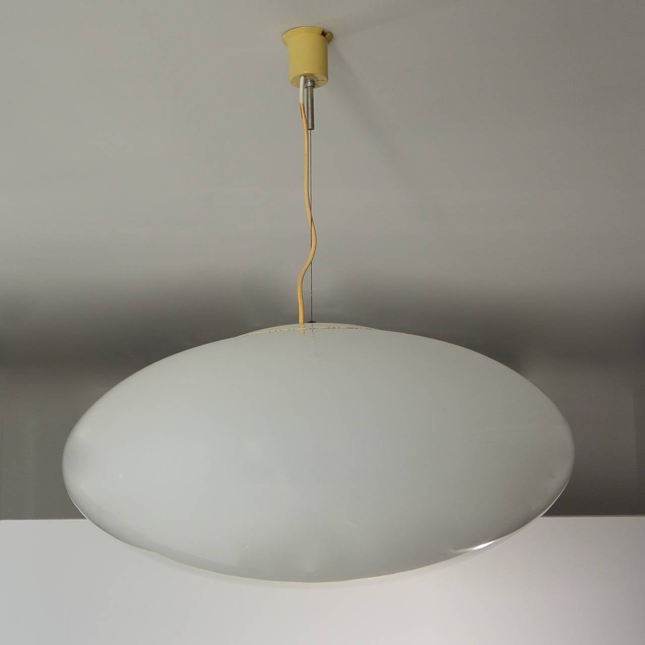 "Ufo" Pendant by Gaetano Sciolari, Stilnovo, 1950