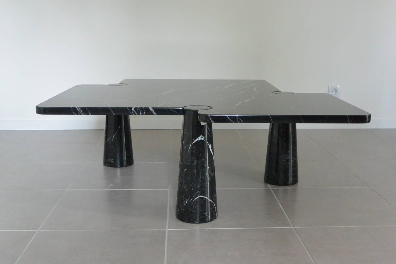 Modern Important Coffee Table by Angelo Mangiarotti