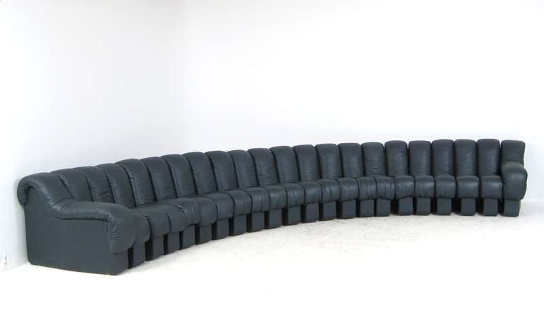 Modern Endless Sofa by De Sede DS 600/ Snake