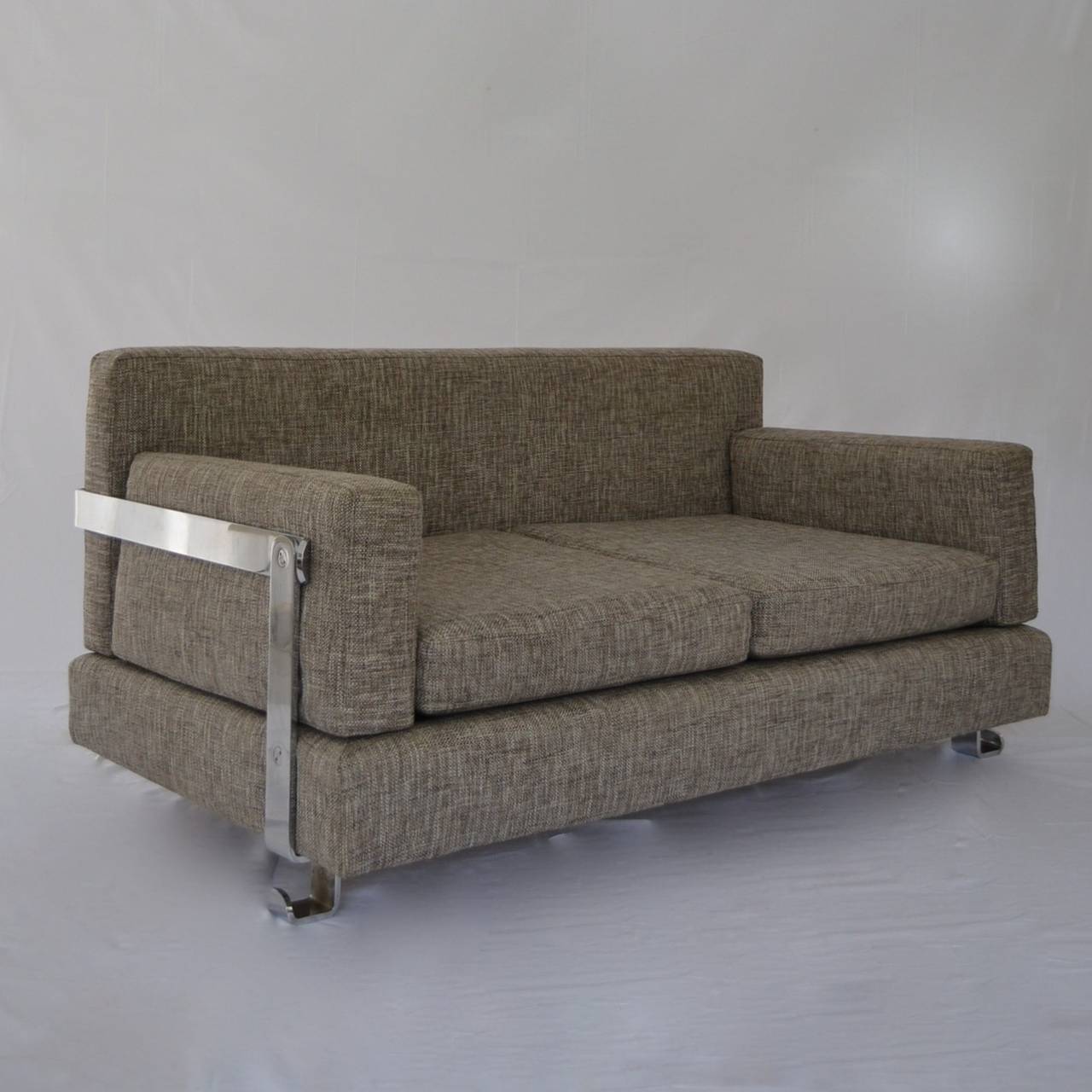 Fasce Chromate P11 Sofa by Luigi Caccia Dominioni for Azucena