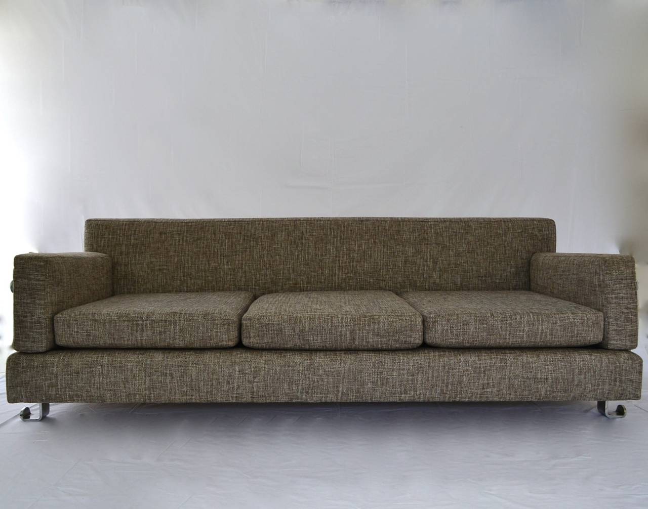"Fasce Chromate P11″ Sofa by Luigi Caccia Dominioni for Azucena