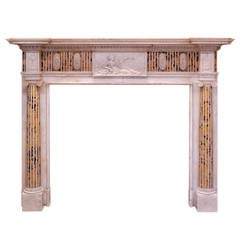 19th Century Victorian Mantel of Neoclassical Form