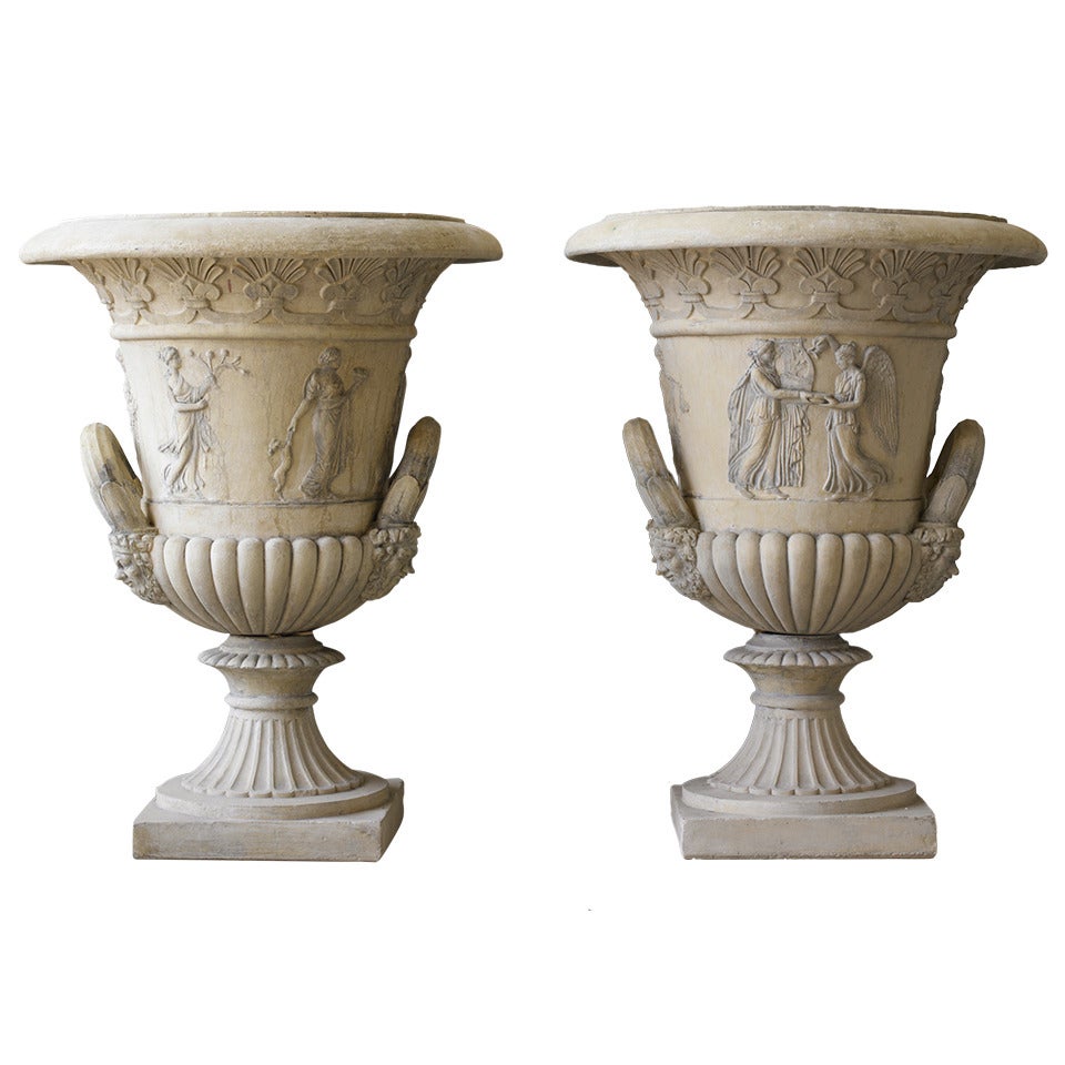 Greek Revival Urns