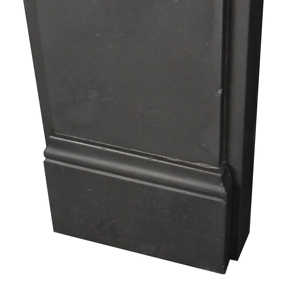 Carved 19th c. Victorian Slate Mantle (VIC-Z02)