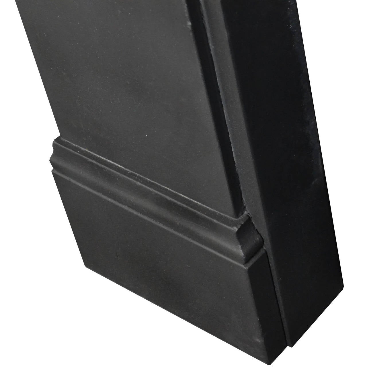 19th c. Victorian Slate Mantle (VIC-Z02) In Fair Condition In New York, NY