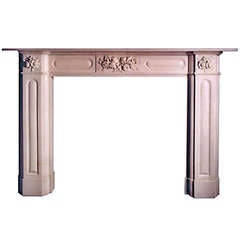 Regency Mantel in Statuary Marble (REG-R65)