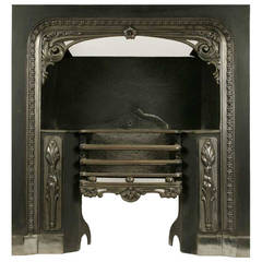 c.1830 Late Regency Cast Iron Register Grate (CAST-ZB01)