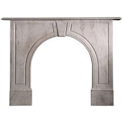 Early Victorian Arched Carrara Marble Mantel 'VIC-S90' 12