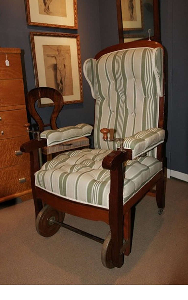 Invalid's Chair, 19th C. French