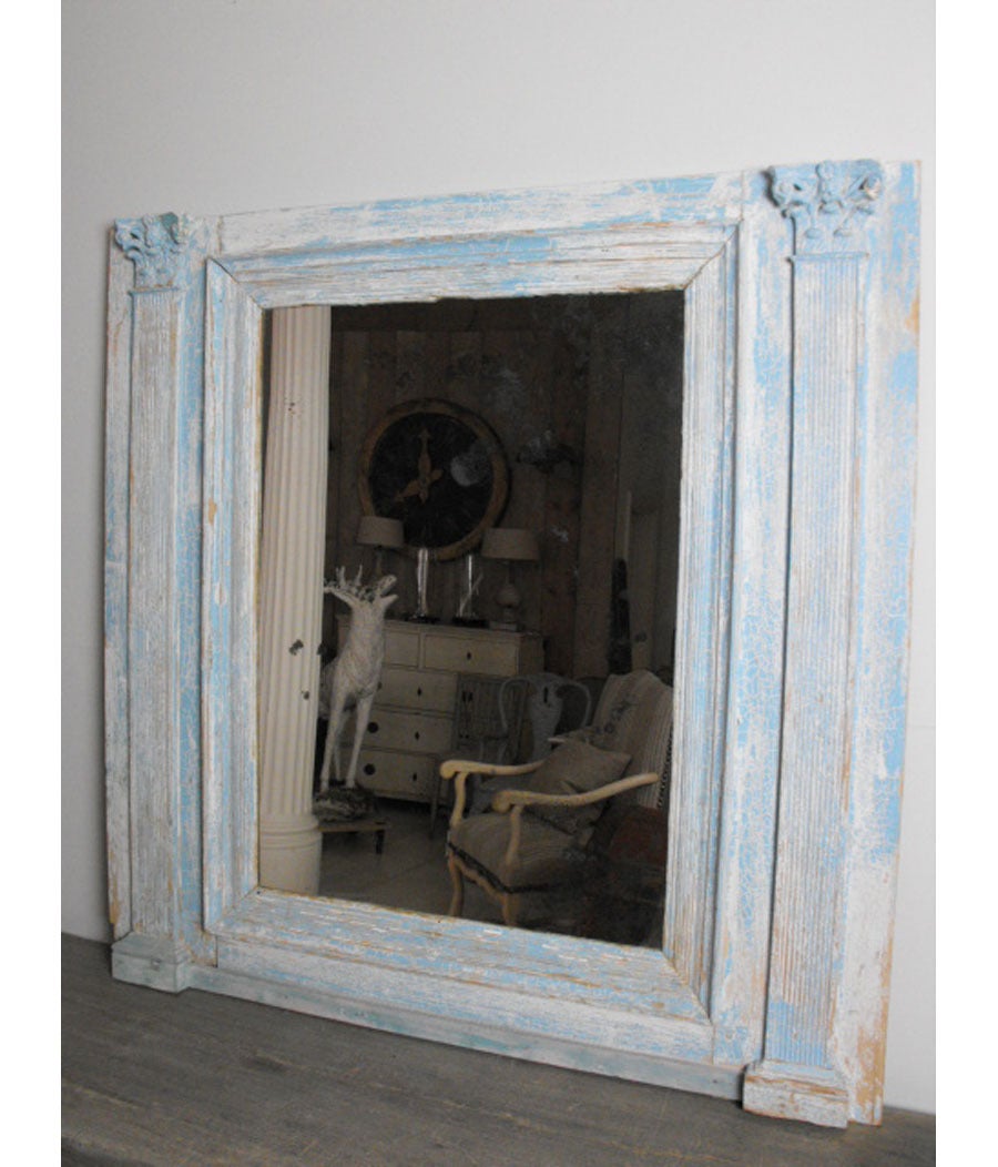 19th Century French Mirror de Boisserie In Excellent Condition In Wichita, KS