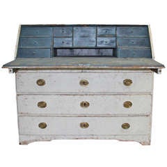 Antique 19th Century Swedish Secretary
