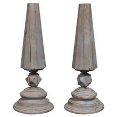 Pair of 19th Century French Obelisks