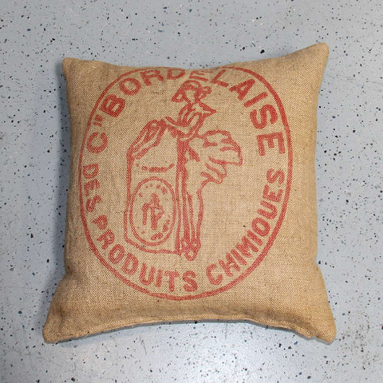 French Grain Sack Pillow