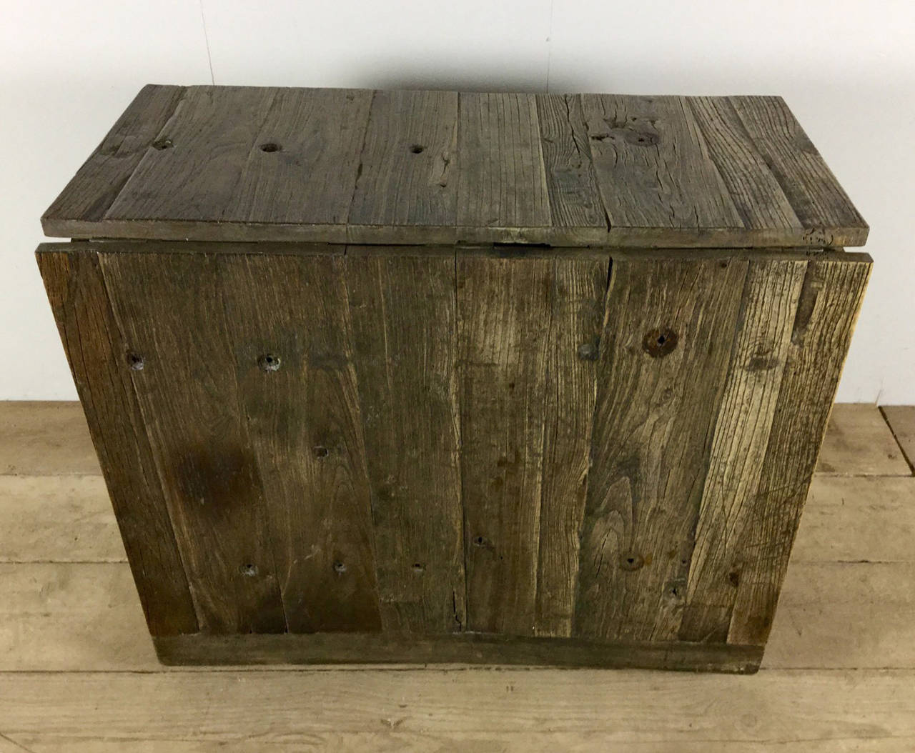 English Elm Drop Leaf Table 3