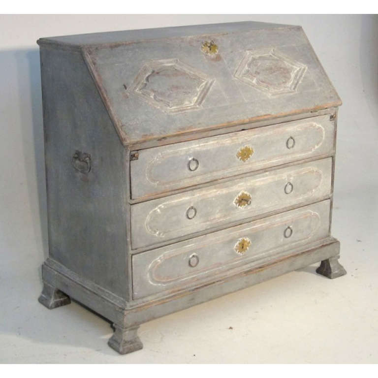 18th Century Baroque Period Secretary In Excellent Condition In Wichita, KS