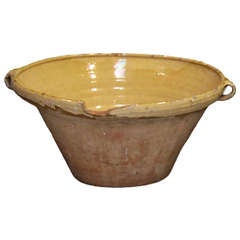 Antique French Tian (bowl) with Handles