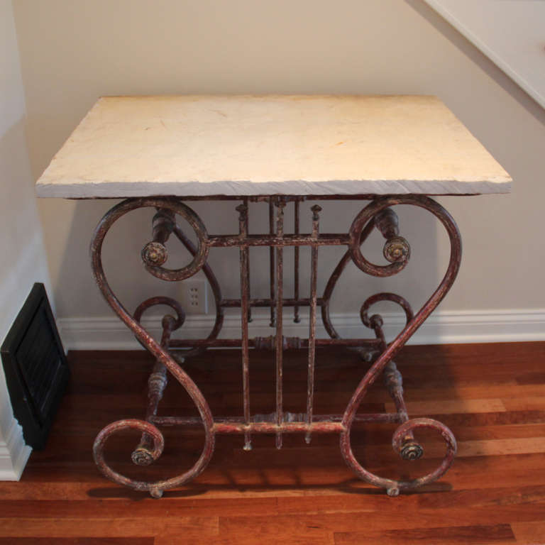 19th Century French Butcher or Pastry Table 7