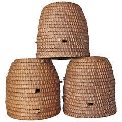 Vintage Bee Skep from Holland