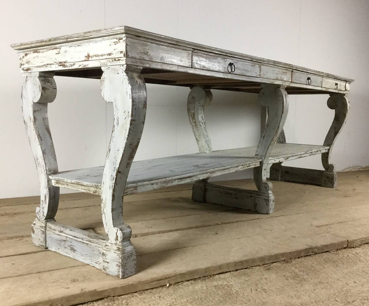 19th Century French Charles X Period Draper's Table 4