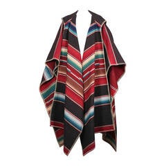 Ralph Lauren Hooded Blanket Cape