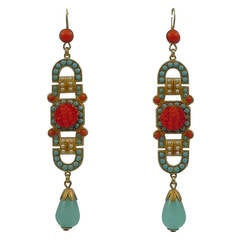 Askew London
Art Deco
Long Drop Earrings Askew London
Art Deco
Long Drop Earrings
