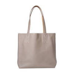 Hermès 2014 Double Sens 28 Tote Bag in Gray