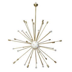 Massive Vintage Italian Sputnik Chandelier