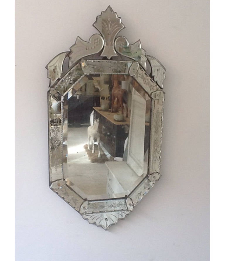19th Century French Venetian Mirror
