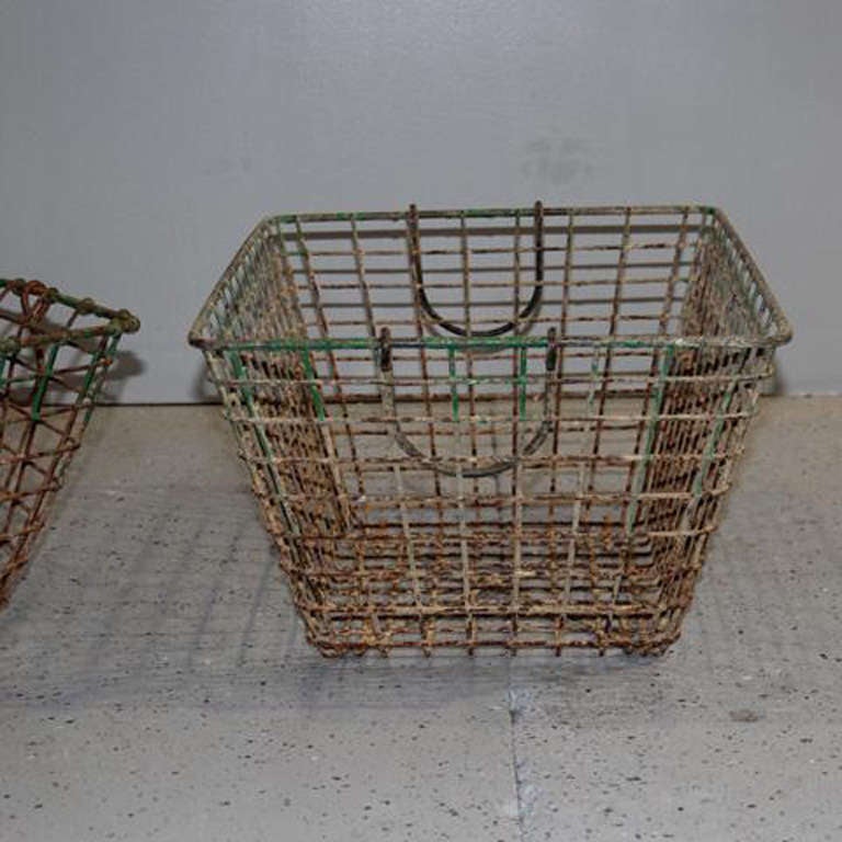 Folk Art French Oyster Basket