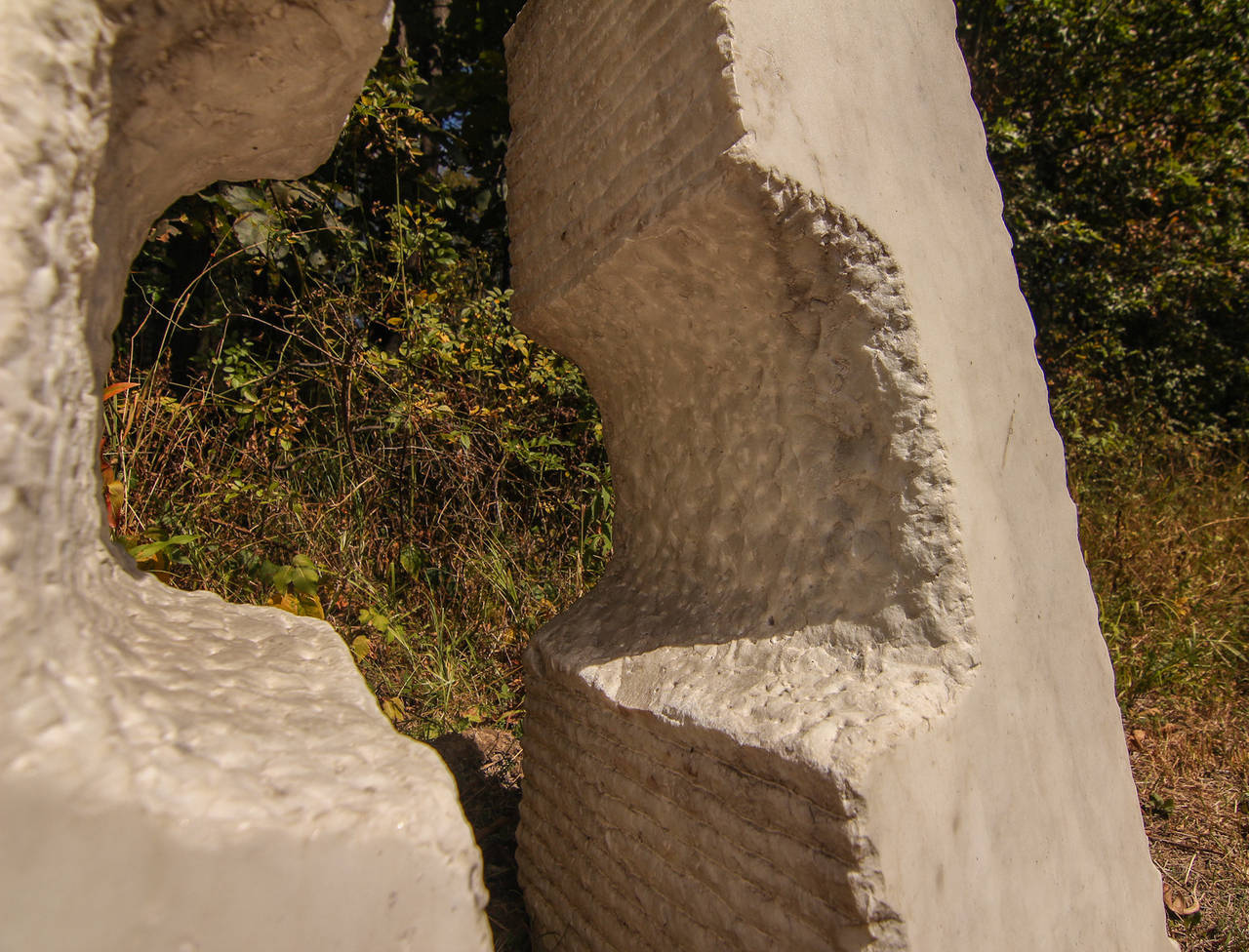 American Hanna Eshel Untitled Marble Sculpture For Sale