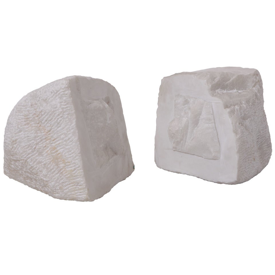 Carrara marble sculpture entitled "Dialectic" For Sale