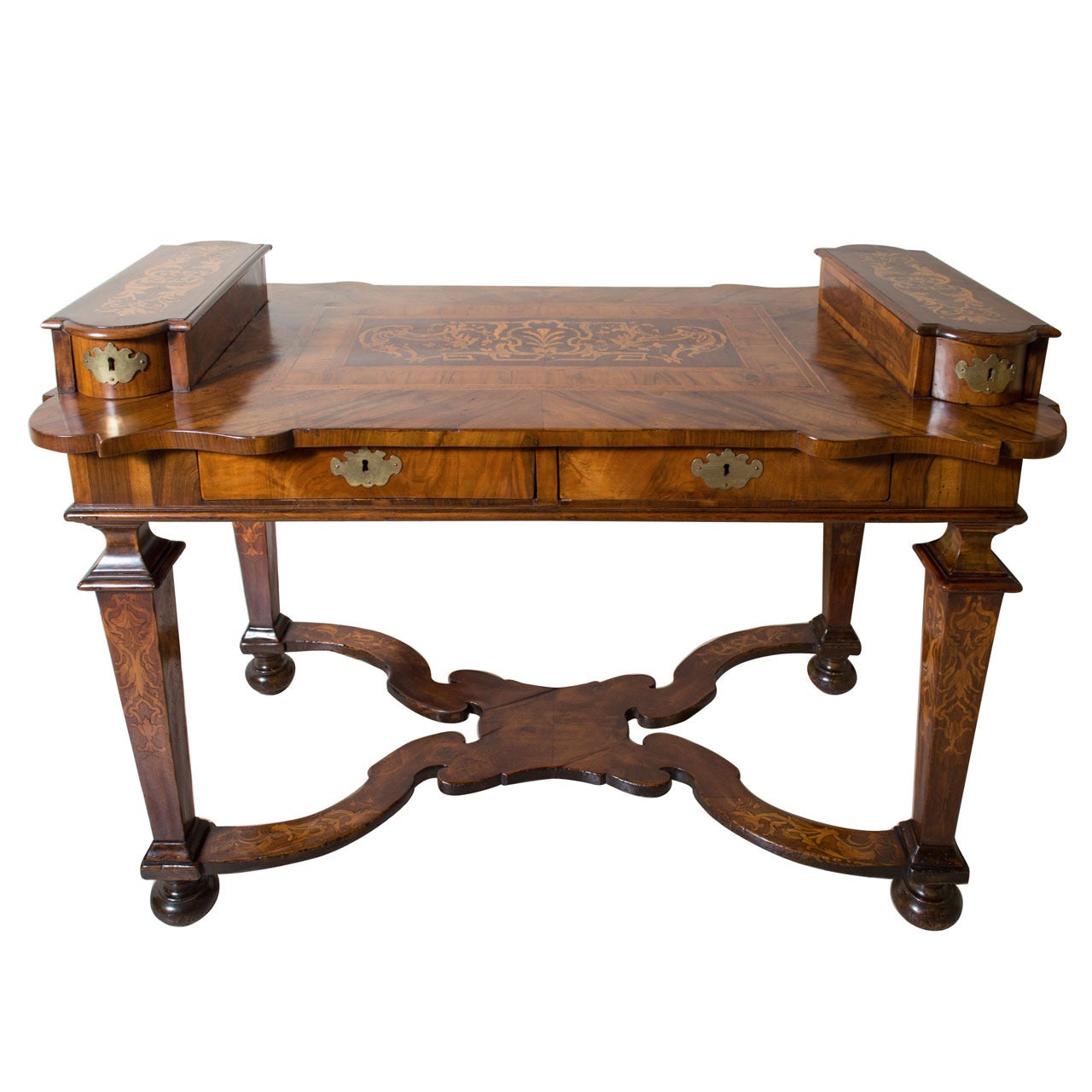 18th Century Marquetry Italian Desk - STORE CLOSING MAY 31ST For Sale
