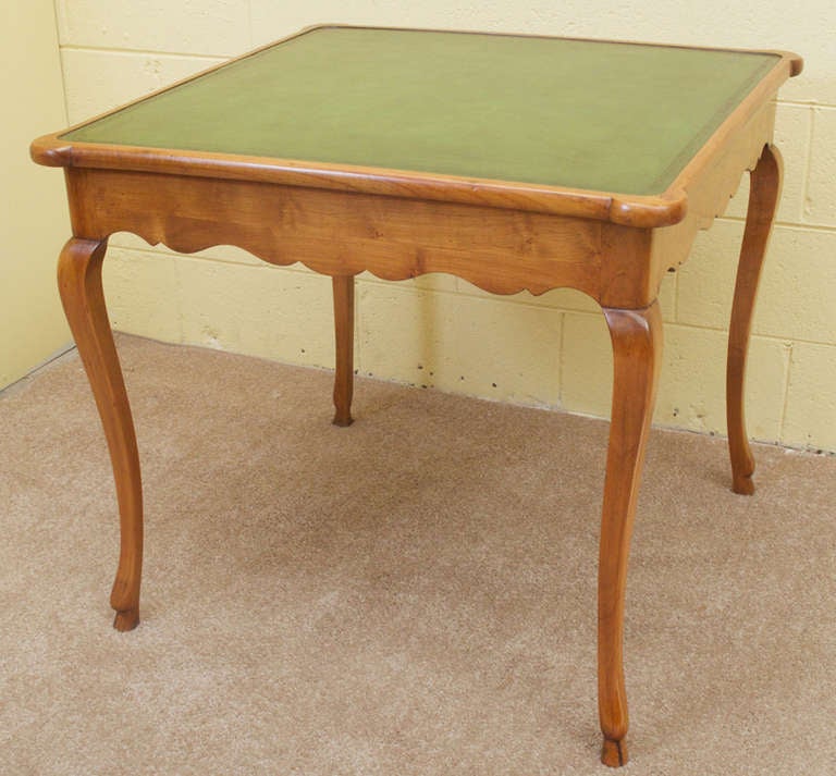 Louis XV Style Cherrywood Game Table 2