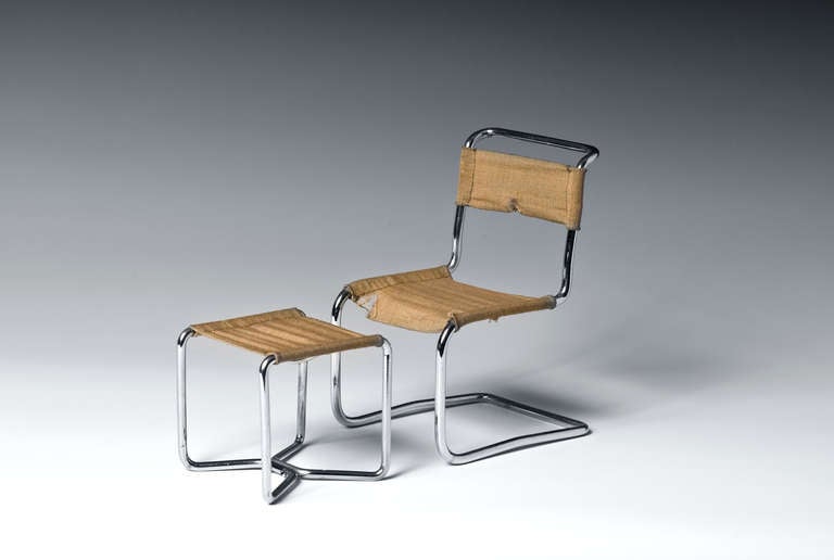 Marcel Breuer, Models for Tubular Steel Furniture, Bauhaus In Excellent Condition For Sale In Vienna, AT