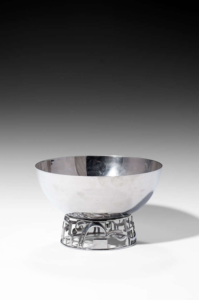 Karl Hagenauer, Fruit Bowl, Art Deco