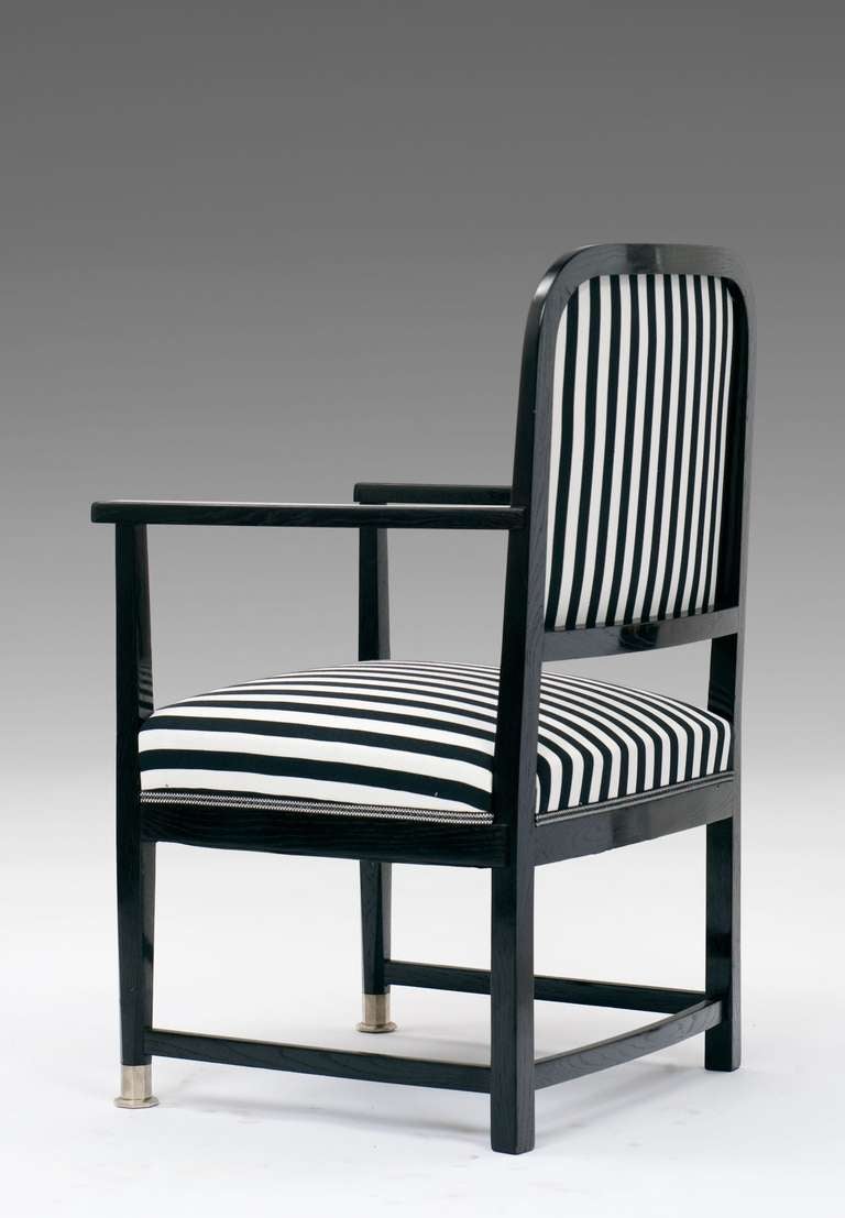 Czech Gottfried (Bohumir) F. A. Czermák, 2 Armchairs, 10 Chairs, Brno, 1911 For Sale