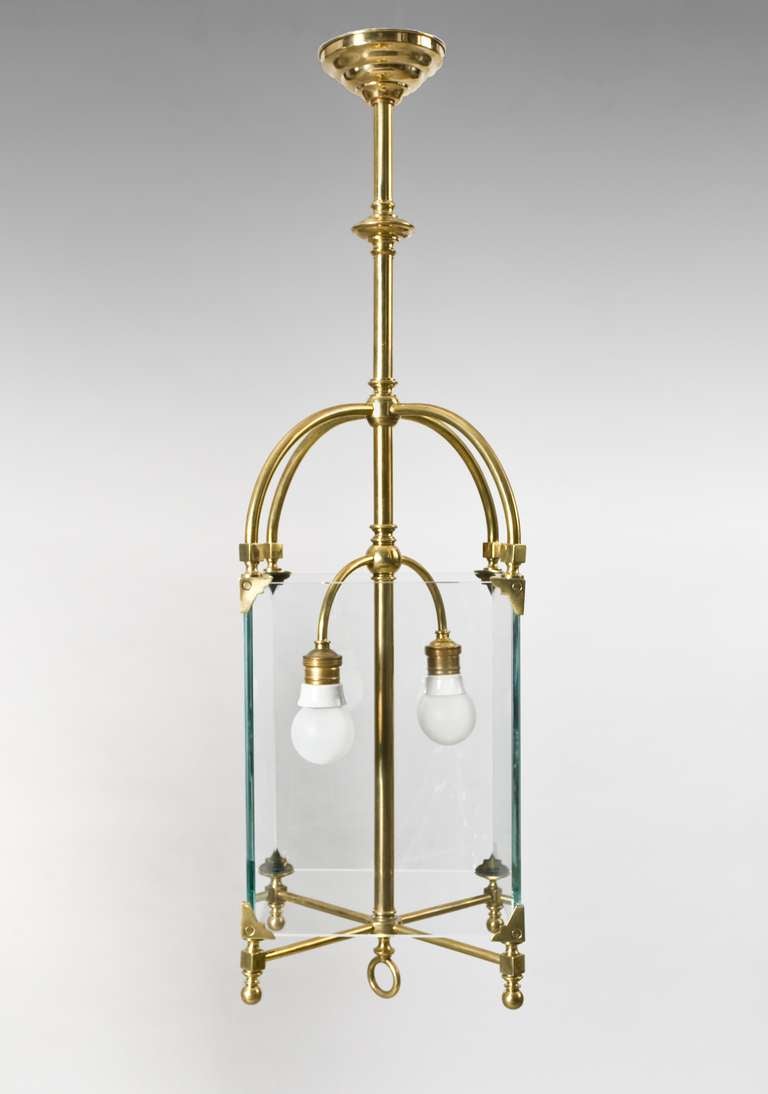 ADOLF LOOS attr.
FRIEDRICH OTTO SCHMIDT

CHANDELIER

designed by: Adolf Loos attr.
executed by: Friedrich Otto Schmidt

polished brass protected by transparent lacquer, faceted glass

H 94.5 cm, W 25 cm, D 25 cm

The archives of F. O.