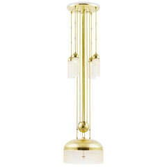 Antique Hans Ofner attr. / Adjustable Chandelier / Vienna, around 1905