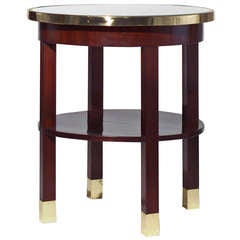 Antique Friedrich Otto Schmidt attributed Drawing Room Table, Vienna Secession ca. 1903
