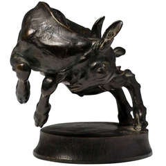 Franz Barwig, Leaping Goatling Bronze Vienna 1920/21