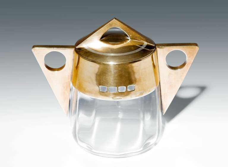 Gisela Baronin von Falke / Argentor Lidded Box circa 1900