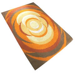 MidCentury  Modern Ryy Desso Style Carpet Rug , 1960s 
