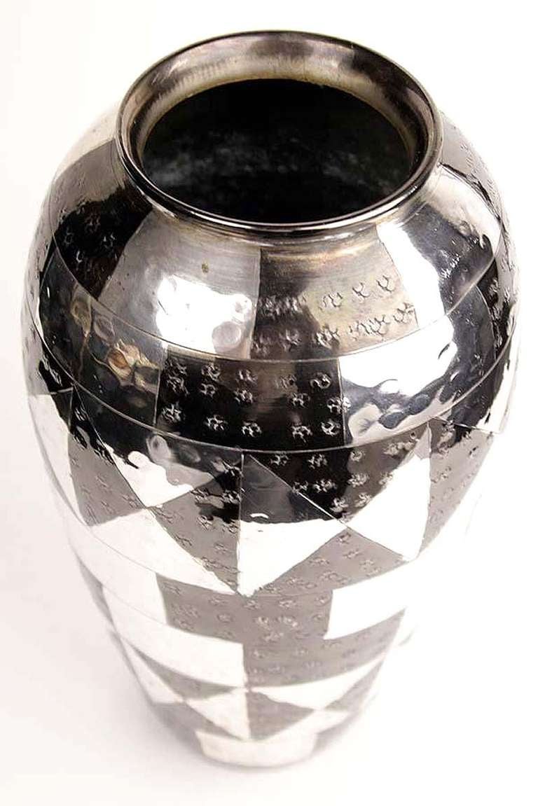 Französische Vase im Art-déco-Stil von Christofle (Art déco)