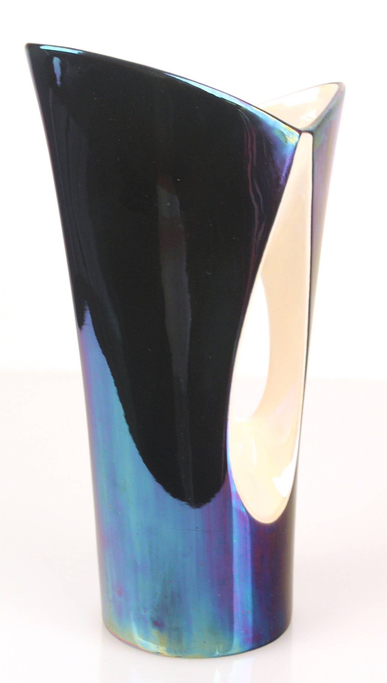 French Mid Century Vase Vallauris Capron Era In Excellent Condition In Bremen, DE