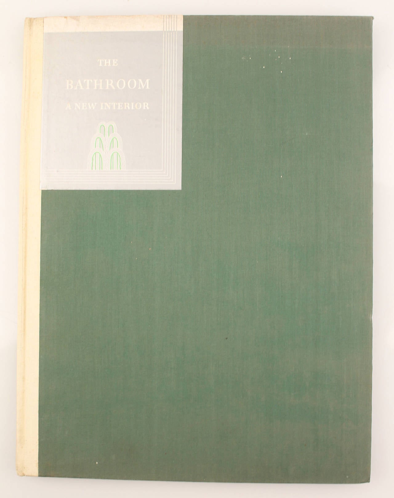 Paper 1931 Art Deco Bathroom Interior Design Architecture Reference Book