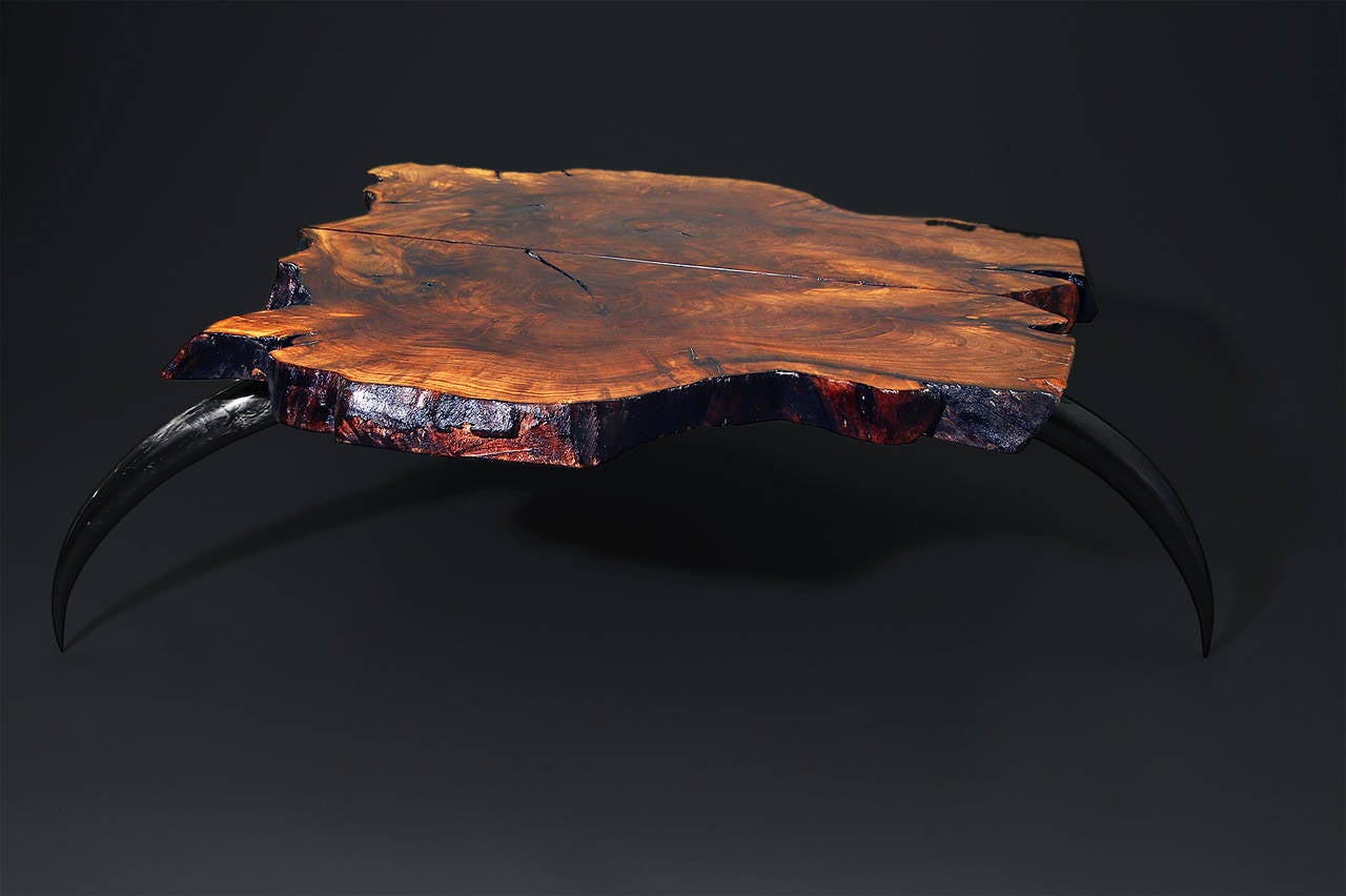 Organic Sofa Table, "Lupus" by Jaro Komon