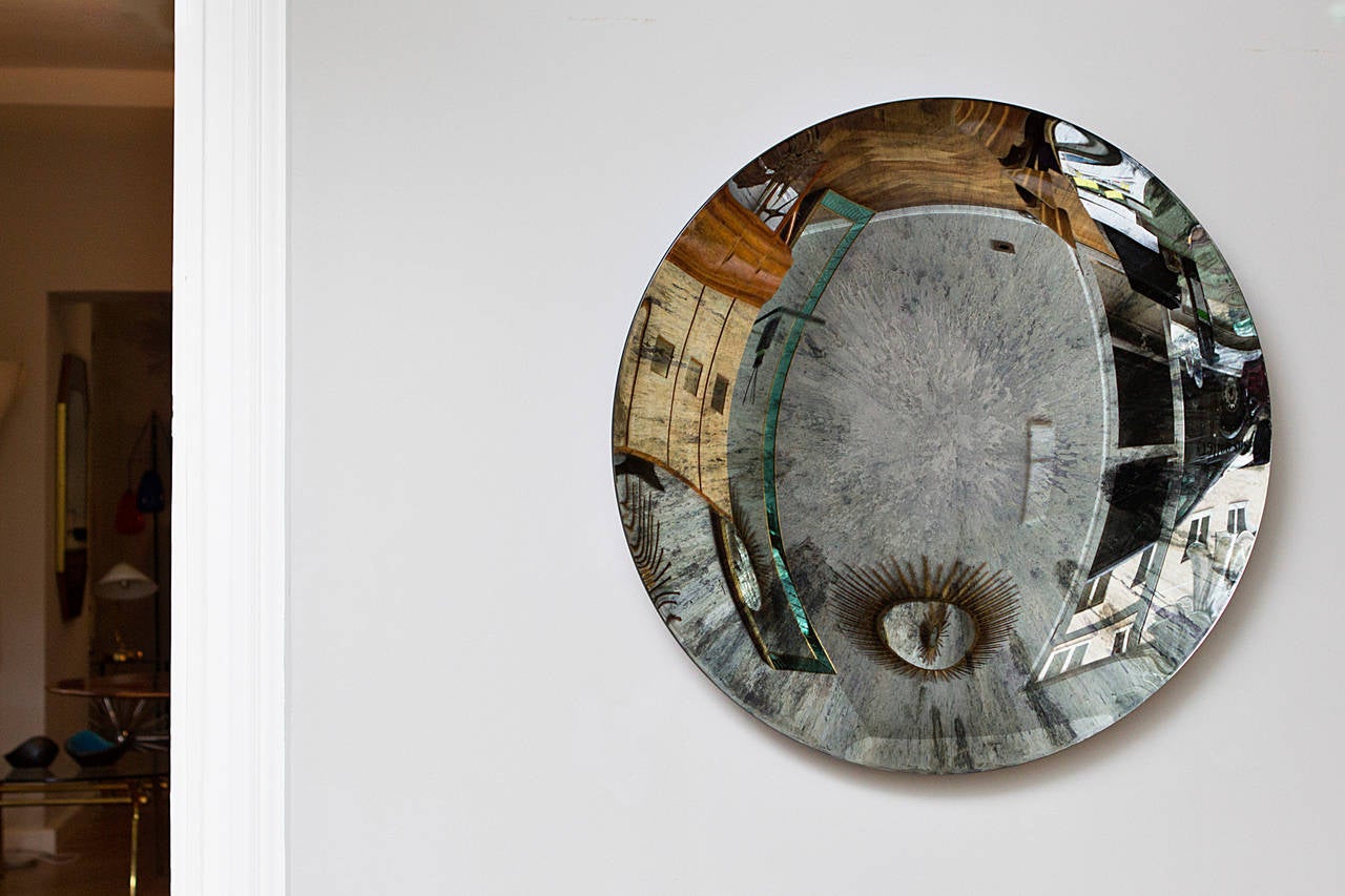 Fantastique miroir concave de l'artiste français Christophe Gaignon 2
