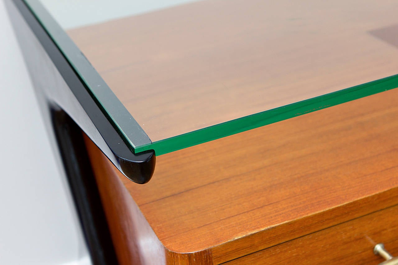 Desk by Vittorio Dassi, Italy, circa 1950 In Excellent Condition In Munich, DE